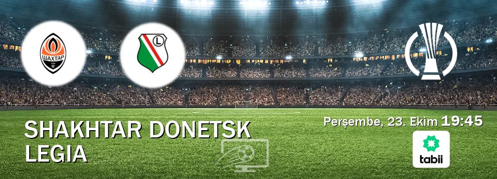 Karşılaşma Shakhtar Donetsk - Legia Tabii'den canlı yayınlanacak (Perşembe, 23. Ekim 19:45). Karşılaşma Shakhtar Donetsk - Legia Tabii'den canlı yayınlanacak (Perşembe, 23. Ekim 19:45).