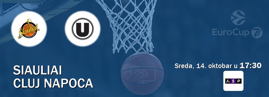 Izravni prijenos utakmice Siauliai i Cluj Napoca pratite uživo na Arena Premium 5 (sreda, 14. oktobar u  17:30).