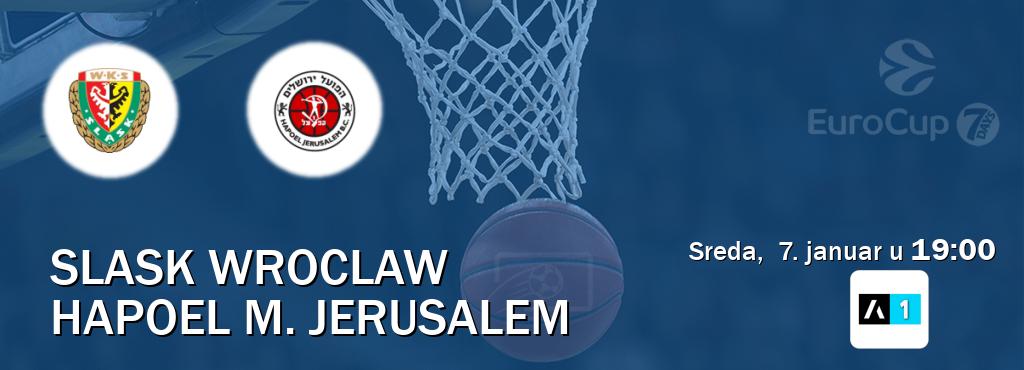 Izravni prijenos utakmice Slask Wroclaw i Hapoel M. Jerusalem pratite uživo na Arena Sport 1 (sreda,  7. januar u  19:00).