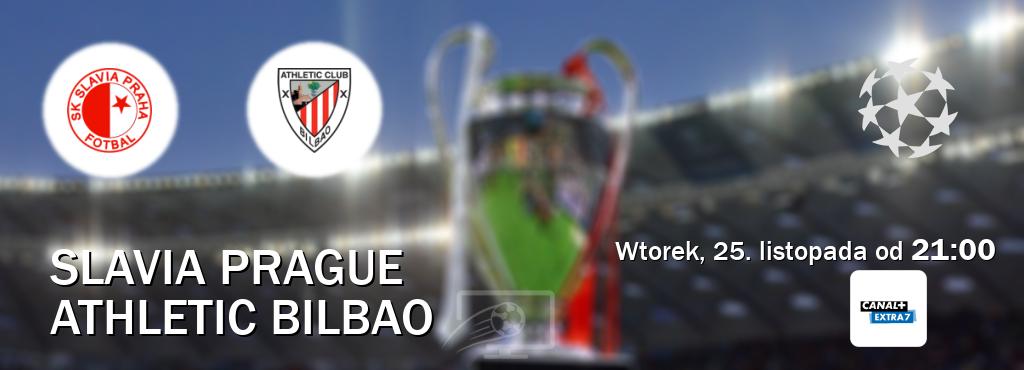Gra między Slavia Prague i Athletic Bilbao transmisja na żywo w Canal+ Extra 7 (wtorek, 25. listopada od 21:00). Gra między Slavia Prague i Athletic Bilbao transmisja na żywo w Canal+ Extra 7 (wtorek, 25. listopada od 21:00).