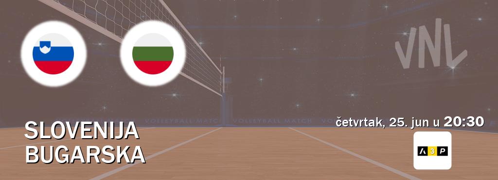 Izravni prijenos utakmice Slovenija i Bugarska pratite uživo na Arena Premium 3 (četvrtak, 25. jun u  20:30).