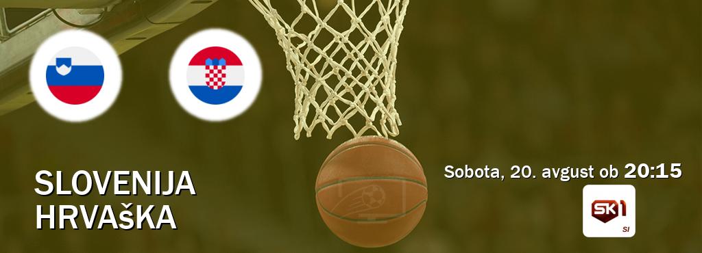 Slovenija in Hrvaška v živo na Sportklub 1. Prenos tekme bo v sobota, 20. avgust ob  20:15