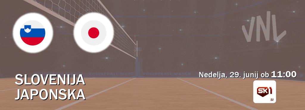 Slovenija in Japonska v živo na Sportklub 1. Prenos tekme bo v nedelja, 29. junij ob  11:00