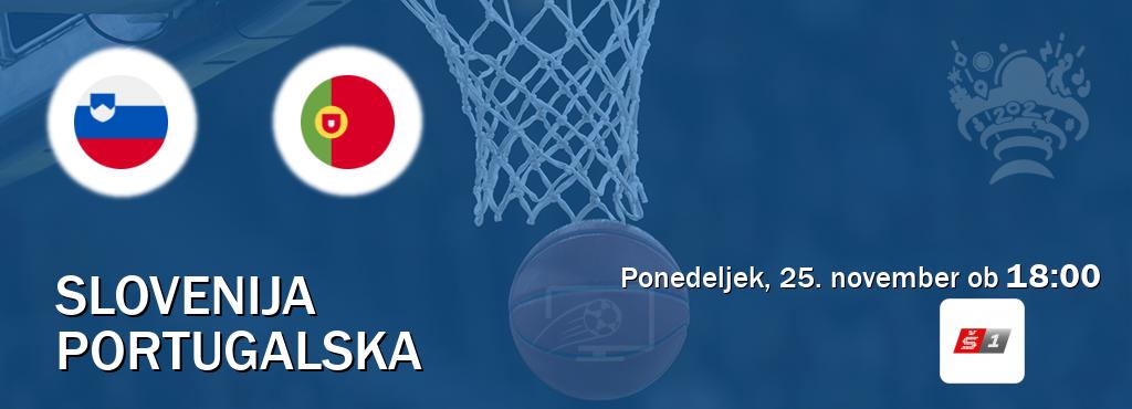 Dvoboj Slovenija in Portugalska s prenosom tekme v živo na Sport TV 1.