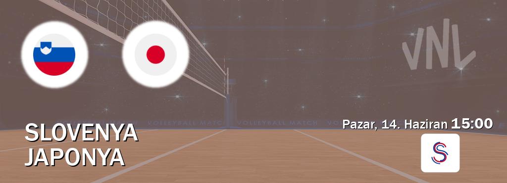 Karşılaşma Slovenya - Japonya S Sport'den canlı yayınlanacak (Pazar, 14. Haziran  15:00).