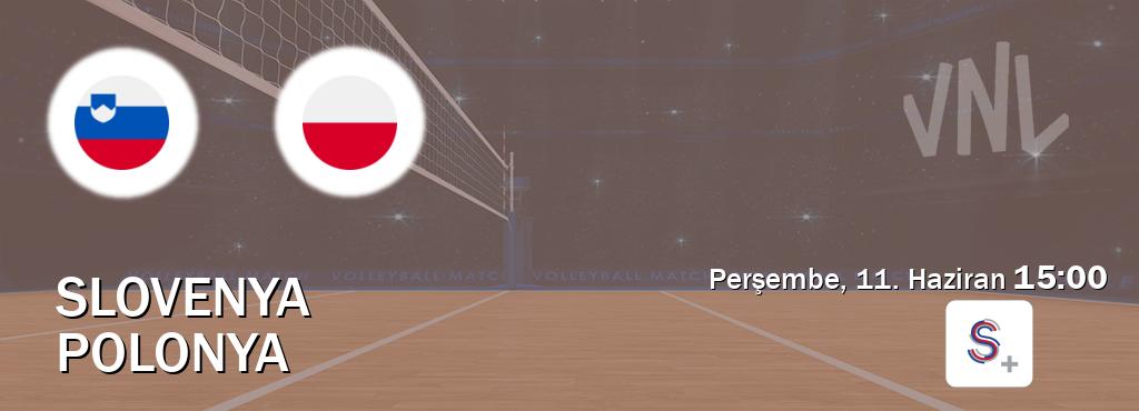 Karşılaşma Slovenya - Polonya S Sport +'den canlı yayınlanacak (Perşembe, 11. Haziran  15:00).