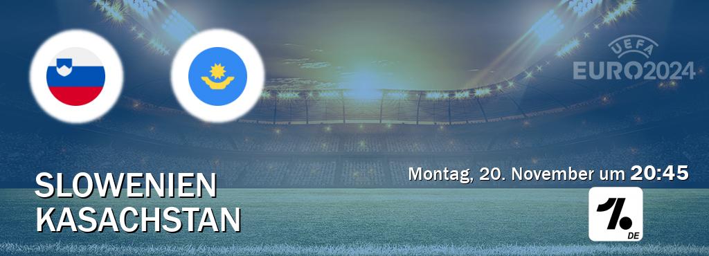 Das Spiel zwischen Slowenien und Kasachstan wird am Montag, 20. November um  20:45, live vom OneFootball Deutschland übertragen.
