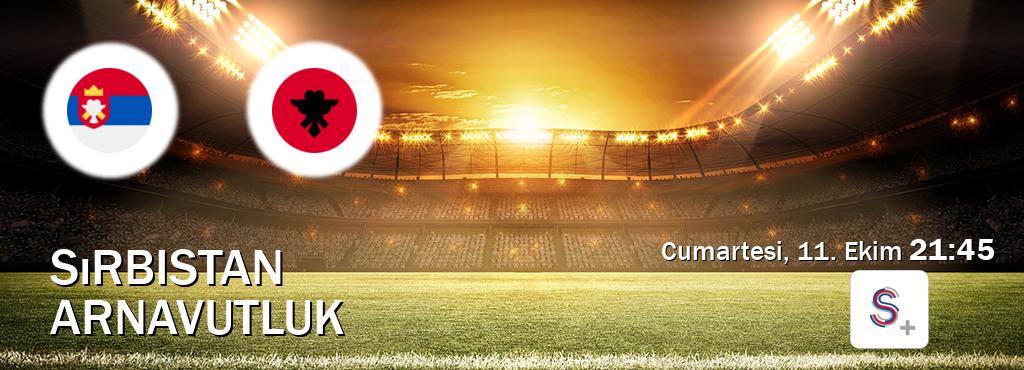 Karşılaşma Sırbistan - Arnavutluk S Sport +'den canlı yayınlanacak (Cumartesi, 11. Ekim 21:45). Karşılaşma Sırbistan - Arnavutluk S Sport +'den canlı yayınlanacak (Cumartesi, 11. Ekim 21:45).
