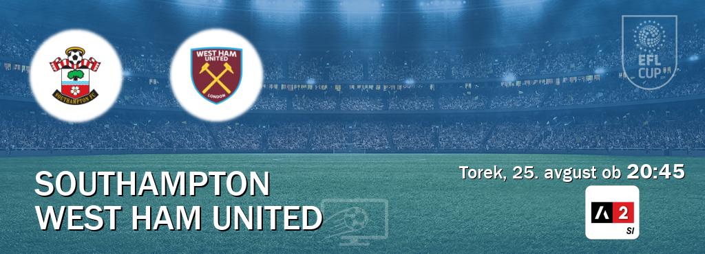 Ne zamudi prenosa tekme Southampton - West Ham United v živo na Arena Sport 2. Ne zamudi prenosa tekme Southampton - West Ham United v živo na Arena Sport 2.
