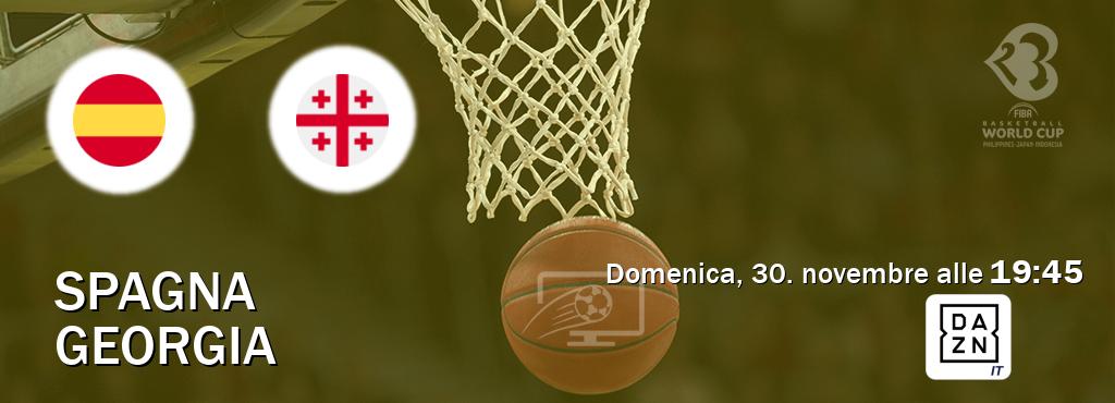 Il match Spagna - Georgia sarà trasmesso in diretta TV su DAZN Italia (ore 19:45)
