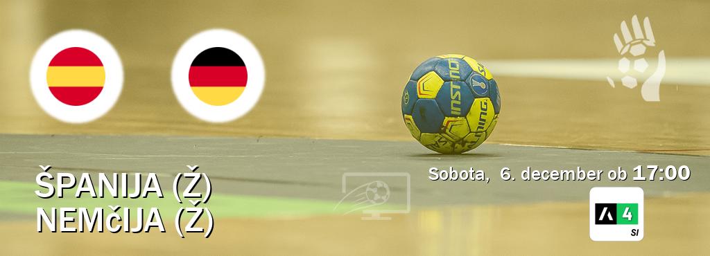 Ne zamudi prenosa tekme Španija (Ž) - Nemčija (Ž) v živo na Arena Sport 4.