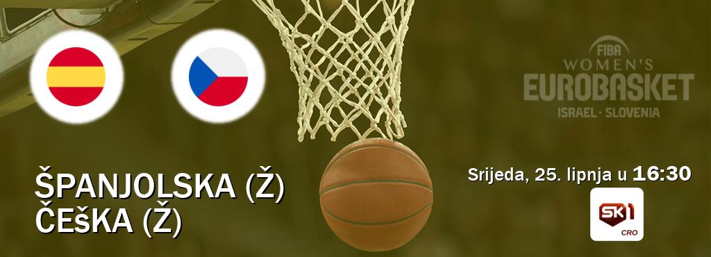 Izravni prijenos utakmice Španjolska (Ž) i Češka (Ž) pratite uživo na Sportklub 1 (srijeda, 25. lipnja u  16:30).