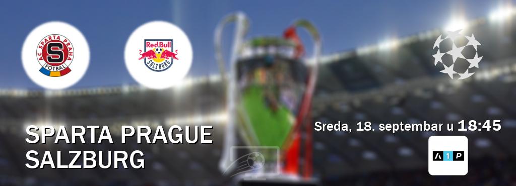 Izravni prijenos utakmice Sparta Prague i Salzburg pratite uživo na Arena Premium 1 (sreda, 18. septembar u  18:45).