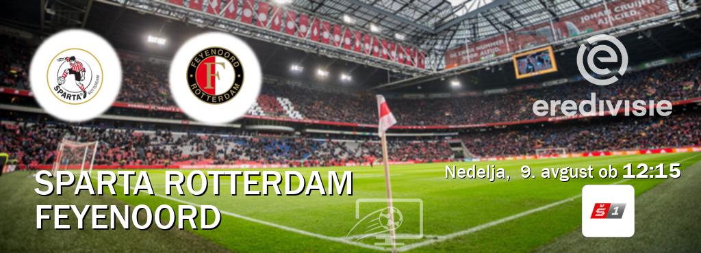 Dvoboj Sparta Rotterdam in Feyenoord s prenosom tekme v živo na Sport TV 1.