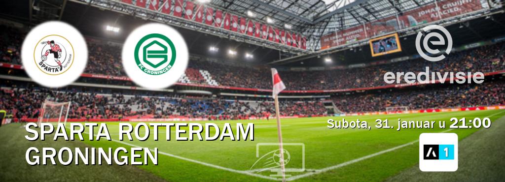 Izravni prijenos utakmice Sparta Rotterdam i Groningen pratite uživo na Arena Sport 1 (subota, 31. januar u  21:00).