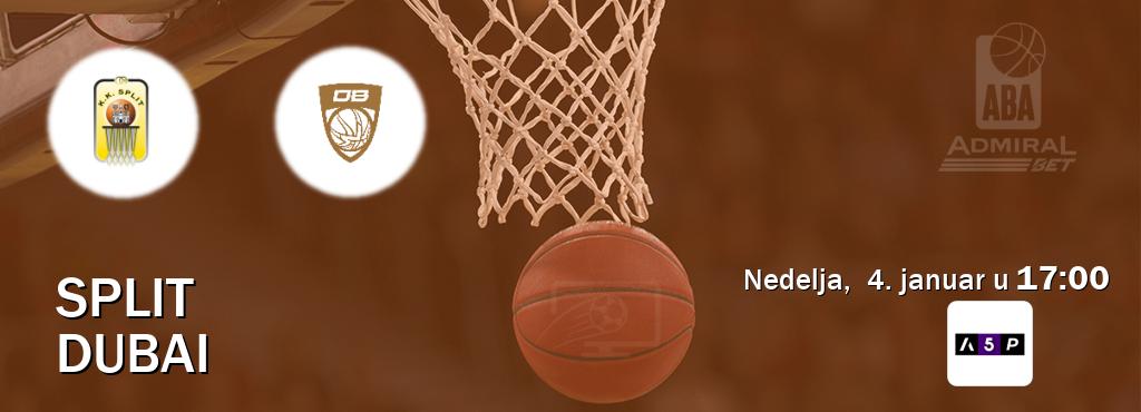 Izravni prijenos utakmice Split i Dubai pratite uživo na Arena Premium 5 (nedelja,  4. januar u  17:00).
