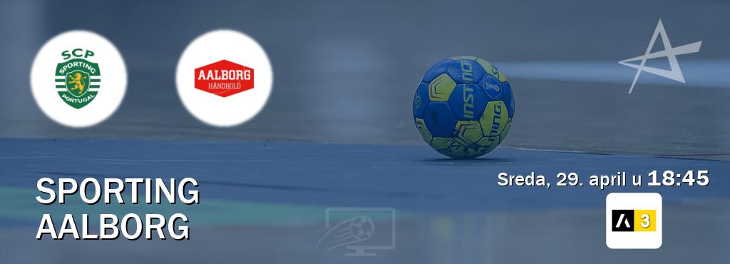 Izravni prijenos utakmice Sporting i Aalborg pratite uživo na Arena Sport 3 (sreda, 29. april u 18:45). Izravni prijenos utakmice Sporting i Aalborg pratite uživo na Arena Sport 3 (sreda, 29. april u 18:45).