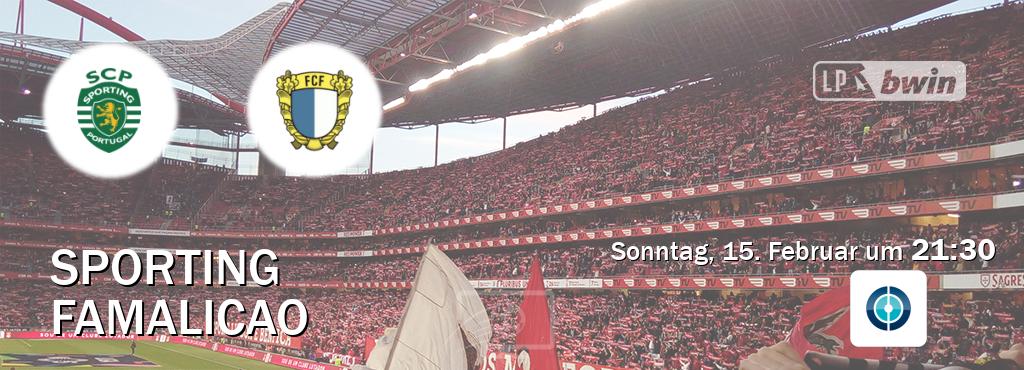 Das Spiel zwischen Sporting und Famalicao wird am Sonntag, 15. Februar um  21:30, live vom Sportdigital FUSSBALL übertragen.