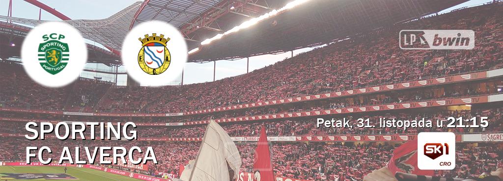 Izravni prijenos utakmice Sporting i FC Alverca pratite uživo na Sportklub 1 (petak, 31. listopada u 21:15). Izravni prijenos utakmice Sporting i FC Alverca pratite uživo na Sportklub 1 (petak, 31. listopada u 21:15).