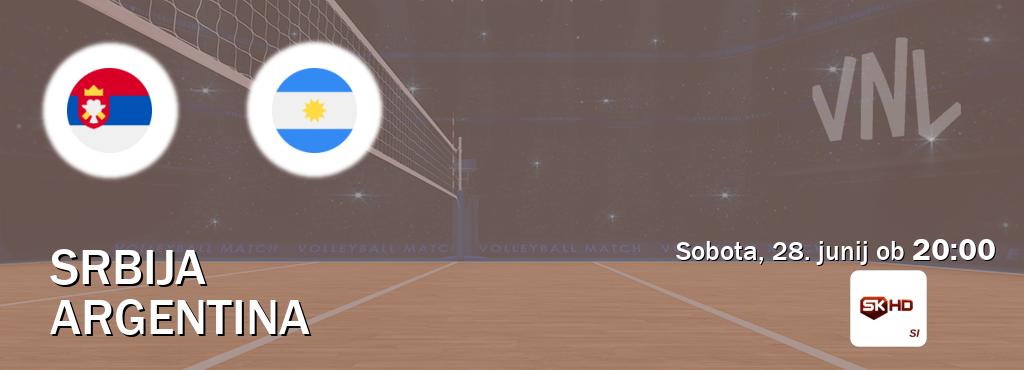 Srbija in Argentina v živo na Sportklub HD. Prenos tekme bo v sobota, 28. junij ob 20:00 Srbija in Argentina v živo na Sportklub HD. Prenos tekme bo v sobota, 28. junij ob 20:00
