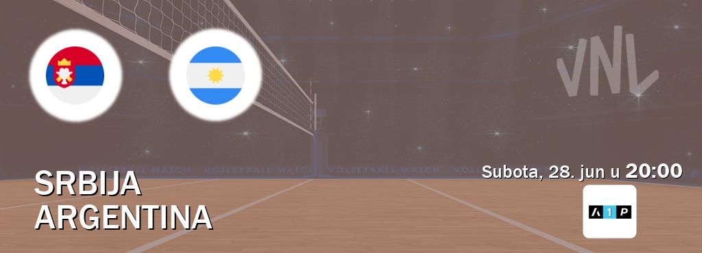 Izravni prijenos utakmice Srbija i Argentina pratite uživo na Arena Premium 1 (subota, 28. jun u  20:00).