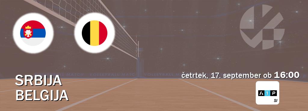 Prenos tekme med Srbija in Belgija v živo na Arena Sport Premium (četrtek, 17. september ob  16:00 uri).