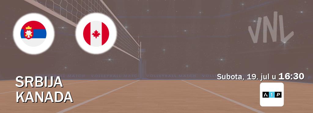 Izravni prijenos utakmice Srbija i Kanada pratite uživo na Arena Premium 1 (subota, 19. jul u  16:30).