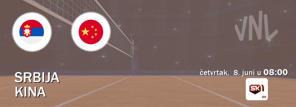 Izravni prijenos utakmice Srbija i Kina pratite uživo na Sportklub 1 (četvrtak,  8. juni u  08:00).