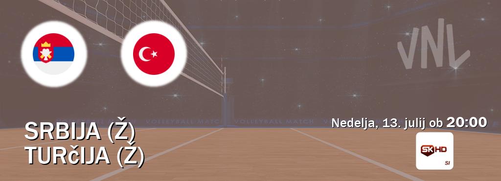 Ne zamudi prenosa tekme Srbija (Ž) - Turčija (Ž) v živo na Sportklub HD. Ne zamudi prenosa tekme Srbija (Ž) - Turčija (Ž) v živo na Sportklub HD.