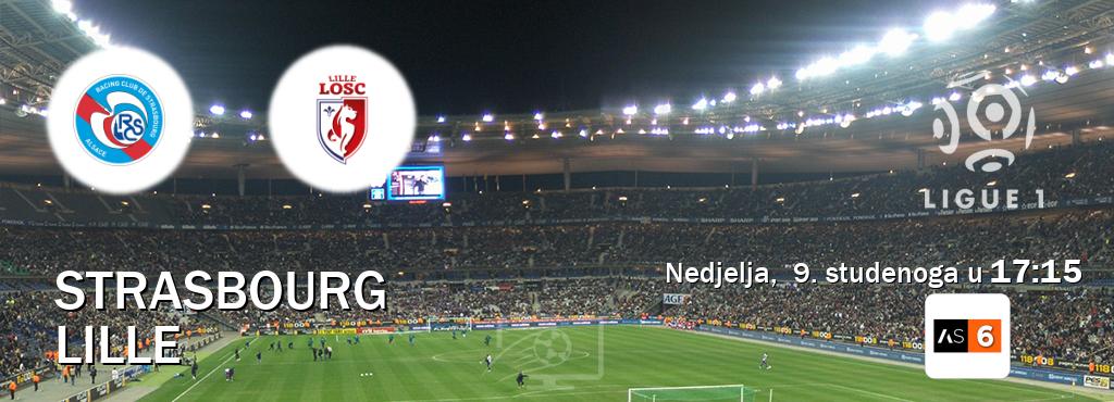 Izravni prijenos utakmice Strasbourg i Lille pratite uživo na Arena Sport 6 (nedjelja,  9. studenoga u  17:15).