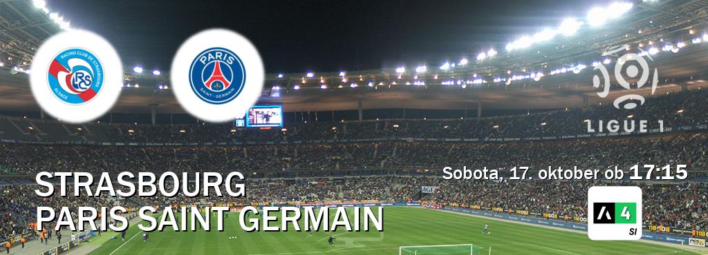 Strasbourg in Paris Saint Germain v živo na Arena Sport 4. Prenos tekme bo v sobota, 17. oktober ob  17:15