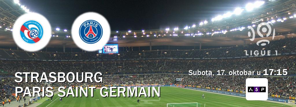 Izravni prijenos utakmice Strasbourg i Paris Saint Germain pratite uživo na Arena Premium 5 (subota, 17. oktobar u 17:15). Izravni prijenos utakmice Strasbourg i Paris Saint Germain pratite uživo na Arena Premium 5 (subota, 17. oktobar u 17:15).