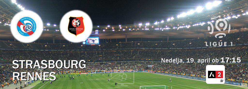 Prenos tekme med Strasbourg in Rennes v živo na Arena Sport 2 (nedelja, 19. april ob  17:15 uri).