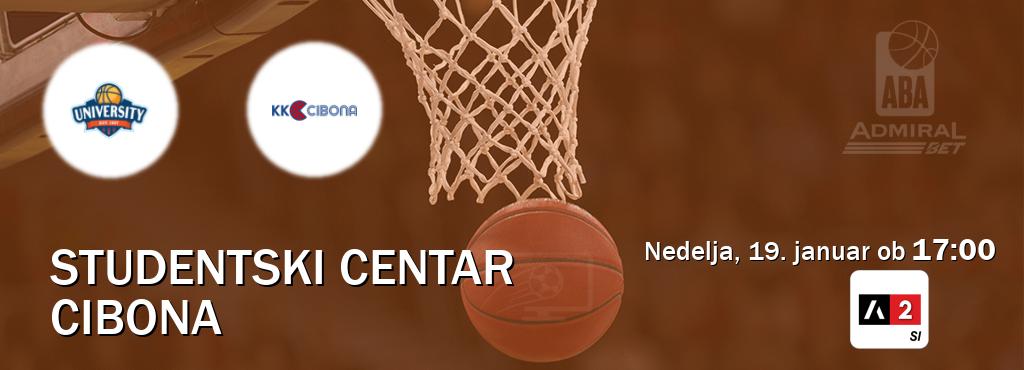 Ne zamudi prenosa tekme Studentski Centar - Cibona v živo na Arena Sport 2.