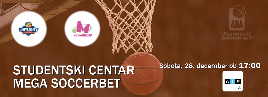 Prenos tekme med Studentski Centar in Mega Soccerbet v živo na Arena Sport Premium (sobota, 28. december ob  17:00 uri).