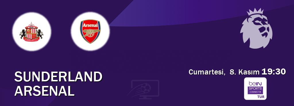 Karşılaşma Sunderland - Arsenal Bein Sports Connect'den canlı yayınlanacak (Cumartesi, 8. Kasım 19:30). Karşılaşma Sunderland - Arsenal Bein Sports Connect'den canlı yayınlanacak (Cumartesi, 8. Kasım 19:30).