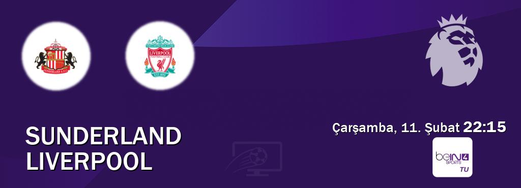 Karşılaşma Sunderland - Liverpool beIN SPORTS 4'den canlı yayınlanacak (Çarşamba, 11. Şubat  22:15).