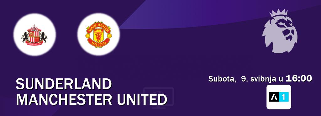 Izravni prijenos utakmice Sunderland i Manchester United pratite uživo na Arena Sport 1 (subota, 9. svibnja u 16:00). Izravni prijenos utakmice Sunderland i Manchester United pratite uživo na Arena Sport 1 (subota, 9. svibnja u 16:00).