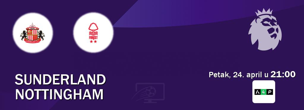 Izravni prijenos utakmice Sunderland i Nottingham pratite uživo na Arena Premium 4 (petak, 24. april u  21:00).