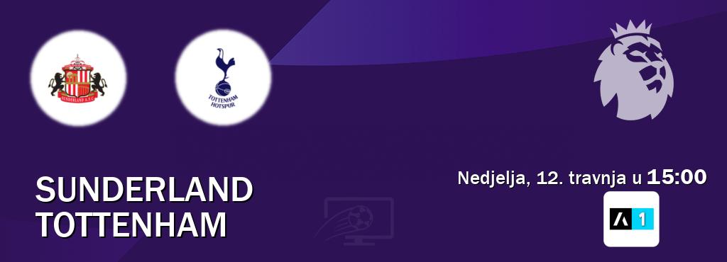 Izravni prijenos utakmice Sunderland i Tottenham pratite uživo na Arena Sport 1 (nedjelja, 12. travnja u  15:00).