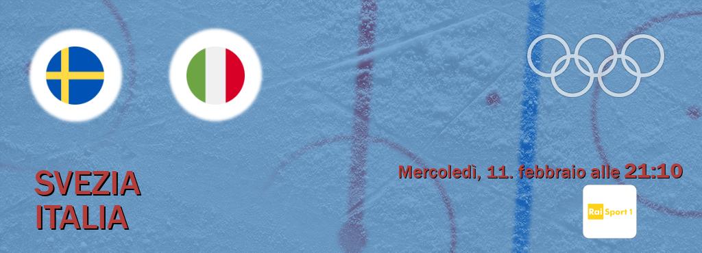 Il match Svezia - Italia sarà trasmesso in diretta TV su Rai Sport (ore 21:10)