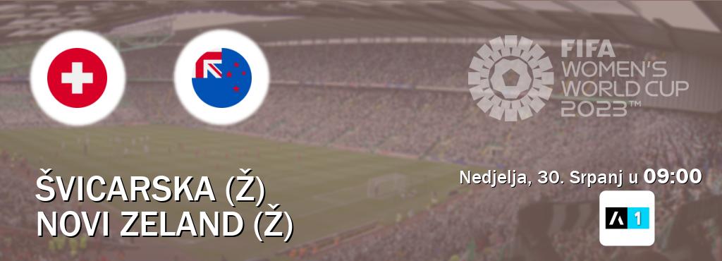 Izravni prijenos utakmice Švicarska (Ž) i Novi Zeland (Ž) pratite uživo na Arena Sport 1 (Nedjelja, 30. Srpanj u  09:00).