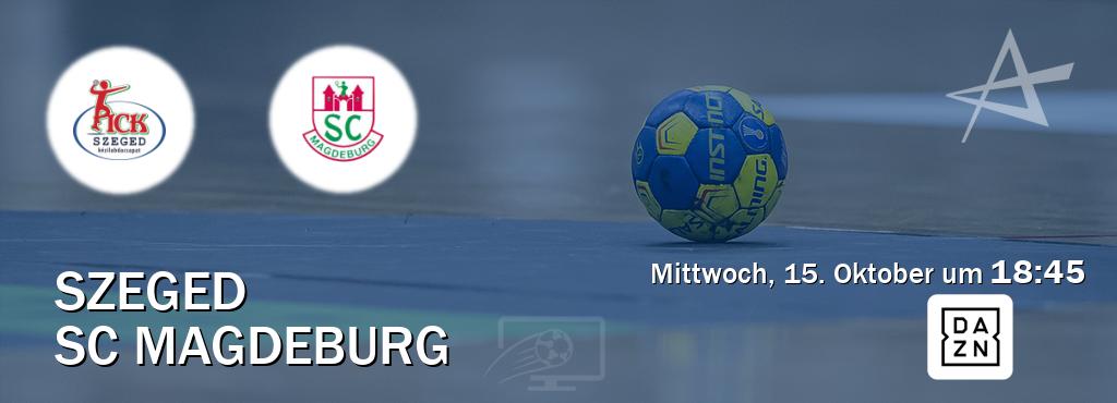 Das Spiel zwischen Szeged und SC Magdeburg wird am Mittwoch, 15. Oktober um 18:45, live vom DAZN übertragen. Das Spiel zwischen Szeged und SC Magdeburg wird am Mittwoch, 15. Oktober um 18:45, live vom DAZN übertragen.