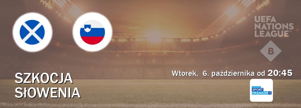 Gra między Szkocja i Słowenia transmisja na żywo w Polsat Sport Premium 1 (wtorek, 6. października od 20:45). Gra między Szkocja i Słowenia transmisja na żywo w Polsat Sport Premium 1 (wtorek, 6. października od 20:45).