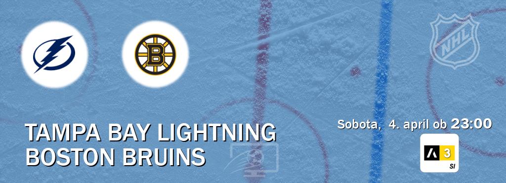 Ne zamudi prenosa tekme Tampa Bay Lightning - Boston Bruins v živo na Arena Sport 3.