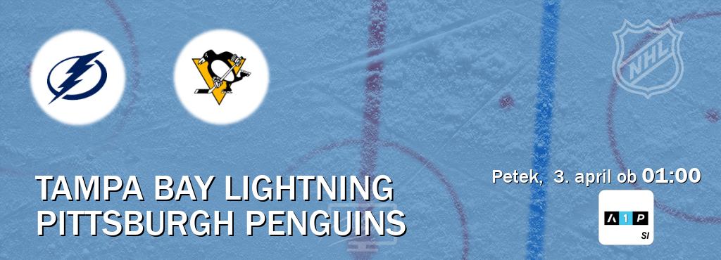 Dvoboj Tampa Bay Lightning in Pittsburgh Penguins s prenosom tekme v živo na Arena Sport Premium.