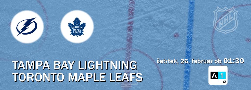 Ne zamudi prenosa tekme Tampa Bay Lightning - Toronto Maple Leafs v živo na Arena Sport 1. Ne zamudi prenosa tekme Tampa Bay Lightning - Toronto Maple Leafs v živo na Arena Sport 1.