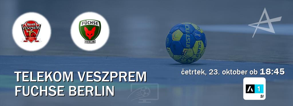 Ne zamudi prenosa tekme Telekom Veszprem - Fuchse Berlin v živo na Arena Sport 1.