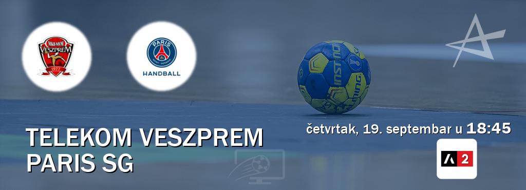 Izravni prijenos utakmice Telekom Veszprem i Paris SG pratite uživo na Arena Sport 2 (četvrtak, 19. septembar u  18:45).