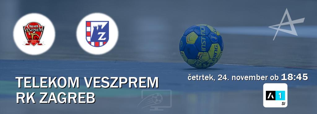 Ne zamudi prenosa tekme Telekom Veszprem - RK Zagreb v živo na Arena Sport 1.